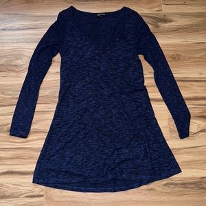 Express Long Sleeve Swing Dress